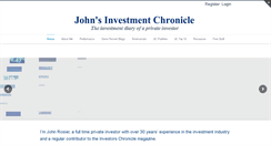 Desktop Screenshot of johnsinvestmentchronicle.com